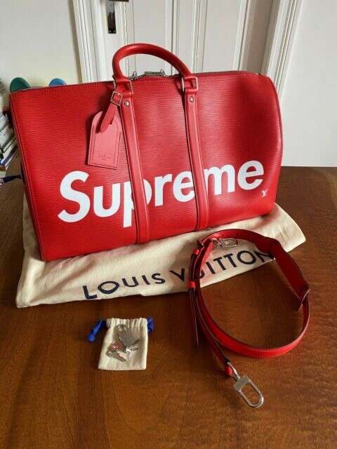 supreme bank bag